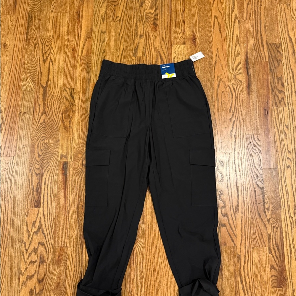 Old Navy Black Tapered Pants